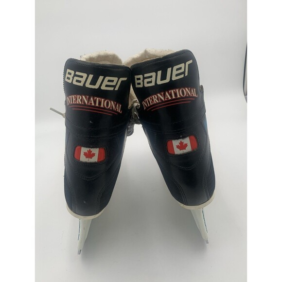 Bauer Black Panther Skates, Size 7 D Made in Canada - Picture 2 of 16